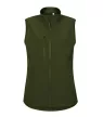 Trail softshell mellény női military L