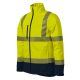 HV Drop softshell kabát unisex fluoreszkáló sárga M