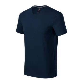 Action V-neck póló férfi tengerészkék S