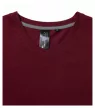 Action V-neck póló férfi tengerészkék S