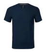 Action V-neck póló férfi tengerészkék L