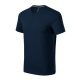 Action V-neck póló férfi tengerészkék XL