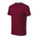 Action V-neck póló férfi garnet M