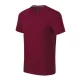 Action V-neck póló férfi garnet L