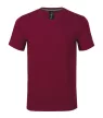 Action V-neck póló férfi garnet XL