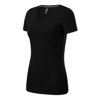 Action V-neck póló női fekete XL