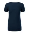 Action V-neck póló női tengerészkék 2XL
