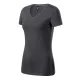 Action V-neck póló női light anthracite 2XL