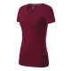 Action V-neck póló női garnet 2XL