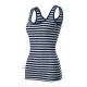 Sailor top atléta női tengerészkék M