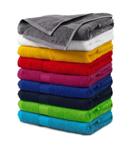 Towel 450 törülköző unisex mandarinsárga 50 x 100 cm