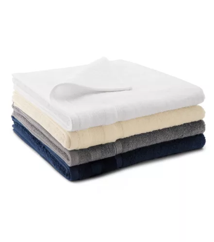 Organic (GOTS) fürdőlepedő unisex fehér 70 x 140 cm