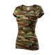 Camo Pure póló női barna terepszín M