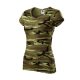 Camo Pure póló női zöld terepszín XS
