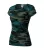Camo Pure póló női camouflage petrol 2XL
