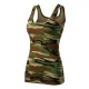 Camo Triumph atléta női barna terepszín S