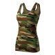 Camo Triumph atléta női barna terepszín XL