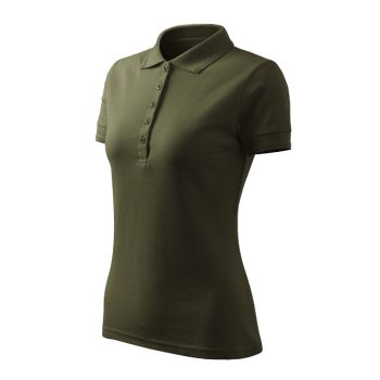 Pique Polo Free galléros póló női military 2XL