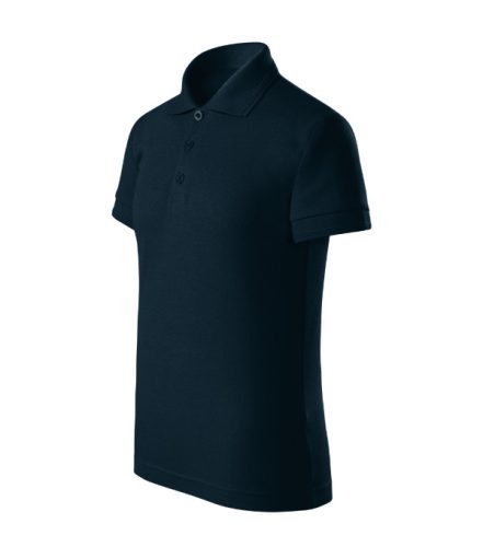 Pique Polo Free galléros póló gyerek tengerészkék 146 cm/10 éves