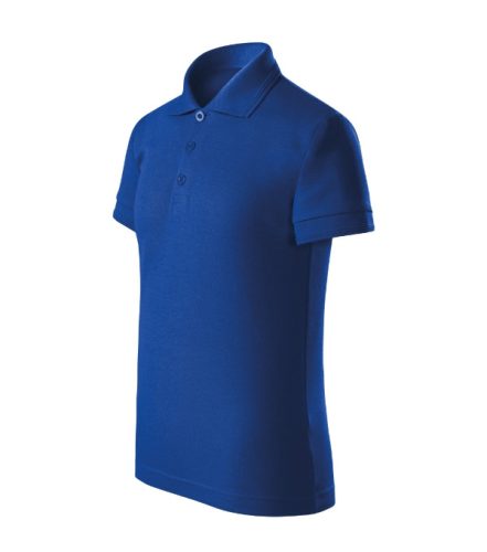Pique Polo Free galléros póló gyerek királykék 146 cm/10 éves