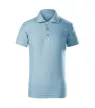 Pique Polo Free galléros póló gyerek égszínkék 122 cm/6 éves