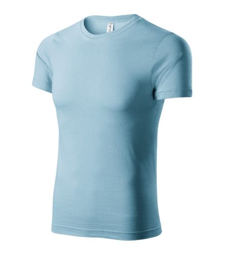 Paint póló unisex égszínkék XS