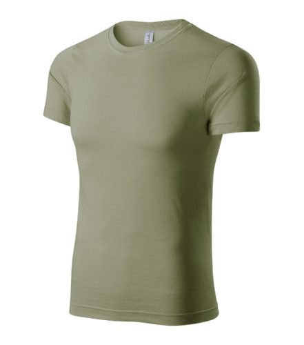 Paint póló unisex világos khaki S