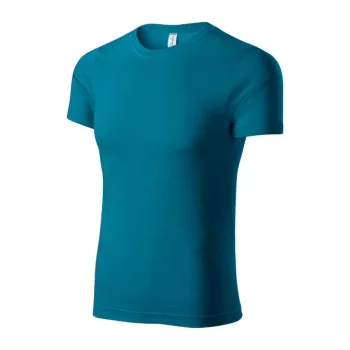 Paint póló unisex petrol kék XS