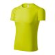 Pixel póló unisex neon sárga 3XL