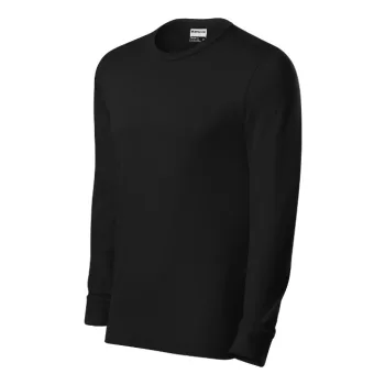 Resist LS póló unisex fekete 01 (brand label) S