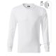 Resist LS póló unisex fehér 00 (brand label) XL
