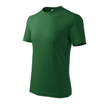 Base póló unisex üvegzöld L