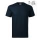 Base póló unisex tengerészkék 02 (brand label) S