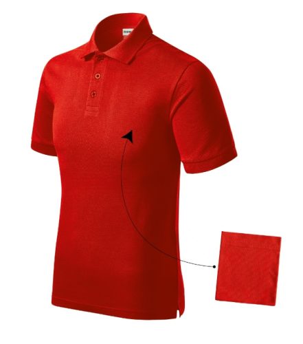 Resist Heavy Polo galléros póló férfi piros 3XL
