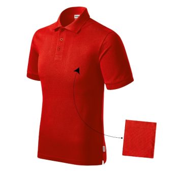   Resist Heavy Polo galléros póló férfi piros 07 (brand label) S