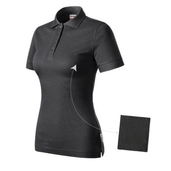   Resist Heavy Polo galléros póló női ébenszürke 94 (brand label) XS