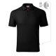 Reserve galléros póló férfi fekete 01 (brand label) XL
