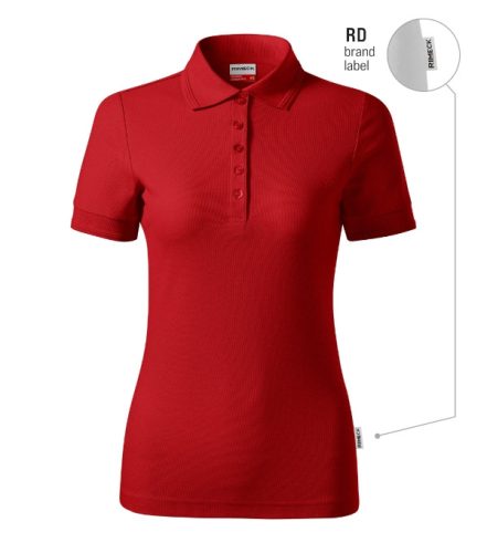 Reserve galléros póló női piros 07 (brand label) 2XL
