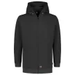 Hooded Sweat Jacket Washable 60°C felső unisex sötétszürke L