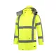 RWS Parka munkakabát unisex fluoreszkáló sárga 4XL