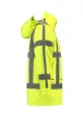 RWS Parka munkakabát unisex fluoreszkáló sárga 4XL