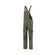 Bib & Brace Twill Cordura kantáros munkanadrág unisex army 56