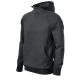 Vertex Hoodie felső férfi ébenszürke M