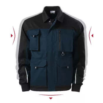 Woody munkakabát férfi tengerészkék 44/46