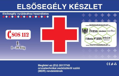 Munkahelyi mentőláda 1-30 főig (I.)