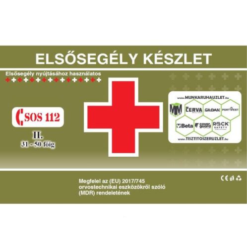Munkahelyi mentőláda 31-50 főig (II.)