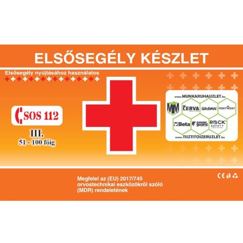 Munkahelyi mentőláda 51-100 főig (III.)