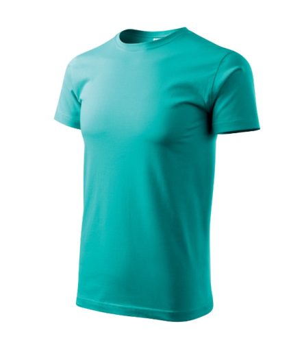 Basic póló férfi smaragdzöld XL