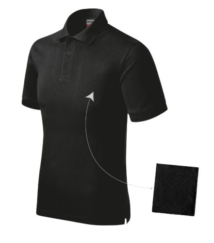 Resist Heavy Polo galléros póló férfi fekete M
