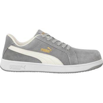   Puma Iconic Suede Grey Low S1PL ESD FO HRO SR munkavédelmi cipő